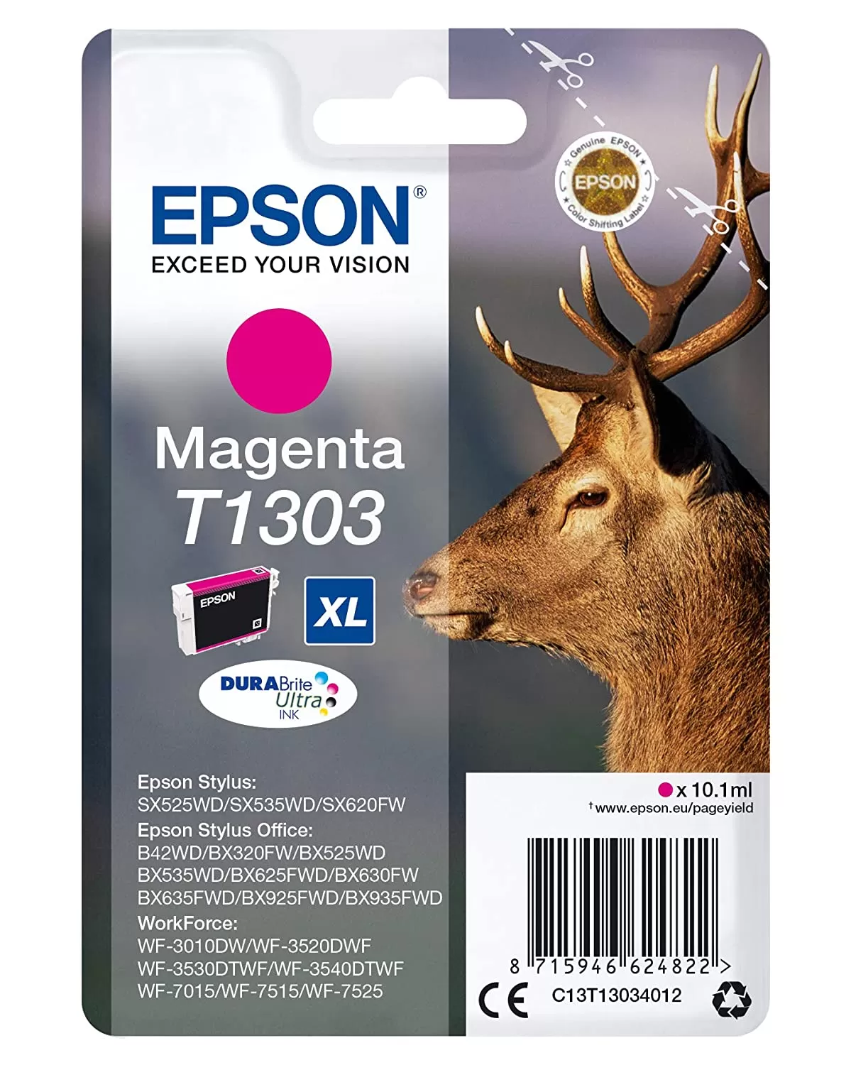 Cartus Inkjet Epson T1301 XL 10.1ml Magenta