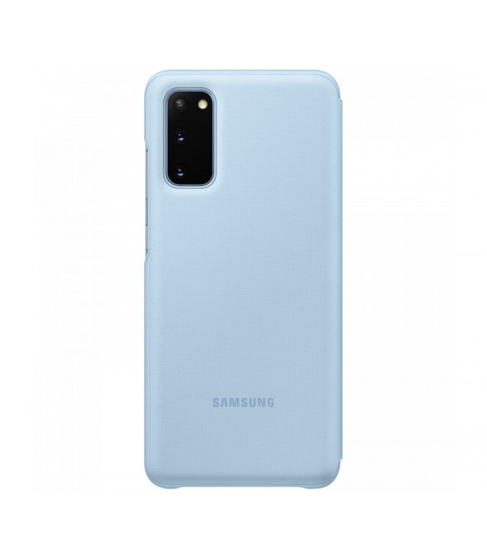 Husa Samsung LED View Cover pentru Galaxy S20 Blue