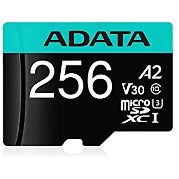 Card memorie A-Data Premier Pro microSDXC/SDHC  256GB  UHS-I U3 + adaptor