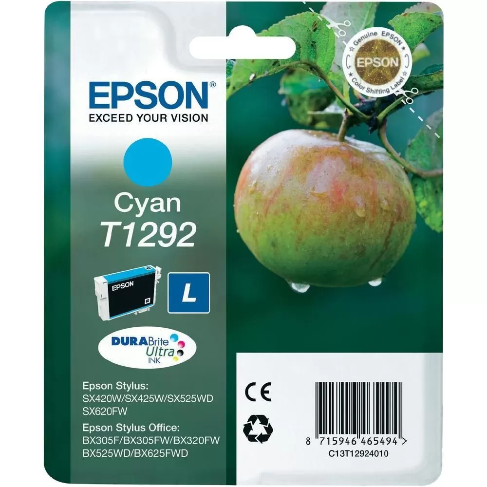 Cartus Inkjet Epson T1292 7ml Cyan