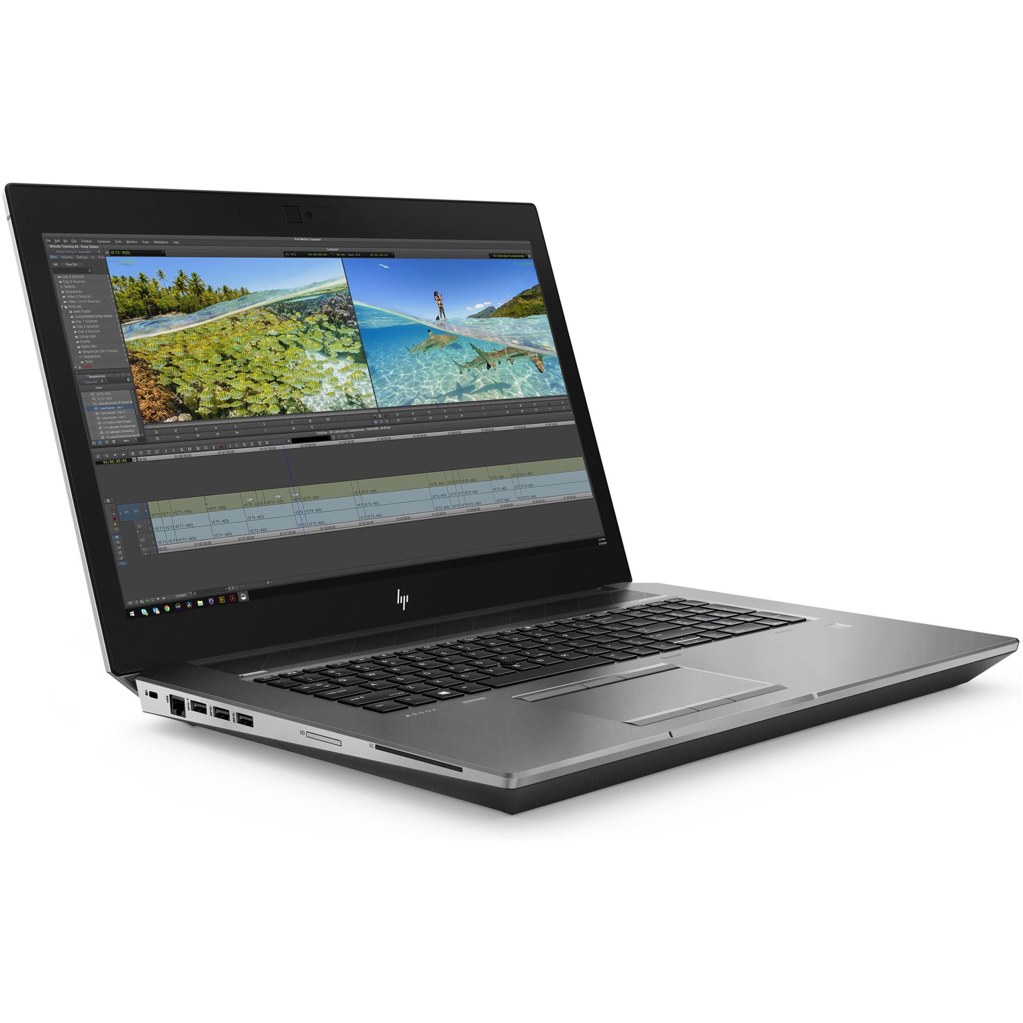 Notebook HP Zbook 17 G6 17.3 Full HD Intel Core i9-9880H Quadro RTX3000-6GB RAM 16GB SSD 512GB Windows 10 Pro Negru