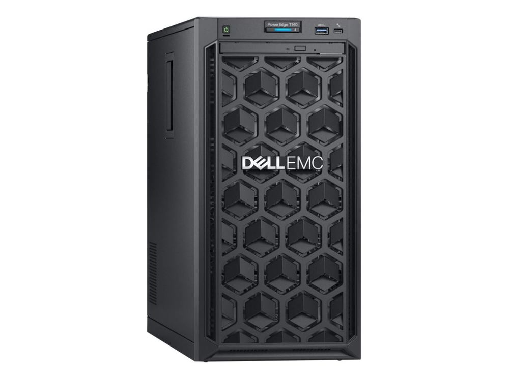 Server Dell PowerEdge T140 Intel Xeon E-2134 16GB RAM 2x4TB NLSAS 4xLFF PERC H330 DVD-RW