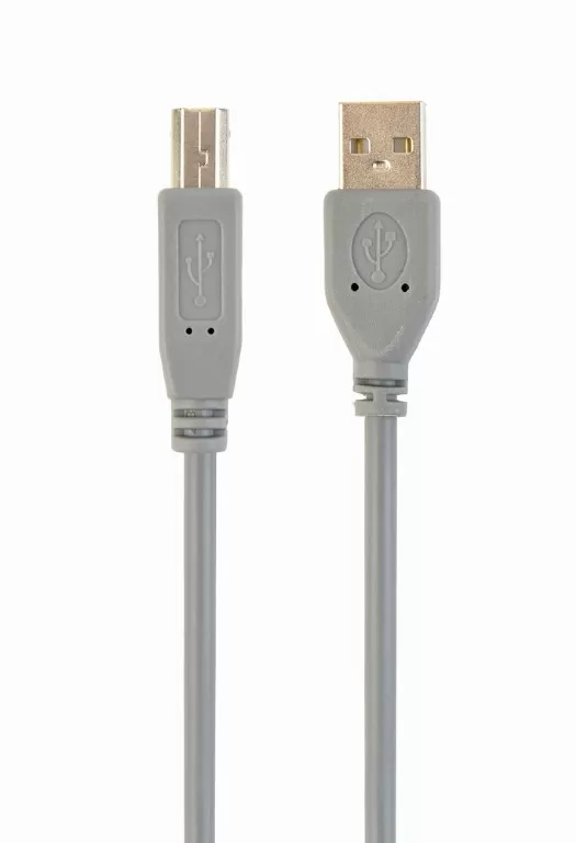 Cablu conexiune imprimanta Gembird USB 2.0 A-B 1.8m Bulk Gri