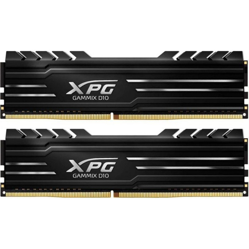 Memorie Desktop A-Data XPG Gammix D10 32GB(2 x 16GB) DDR4 2400MHz Black