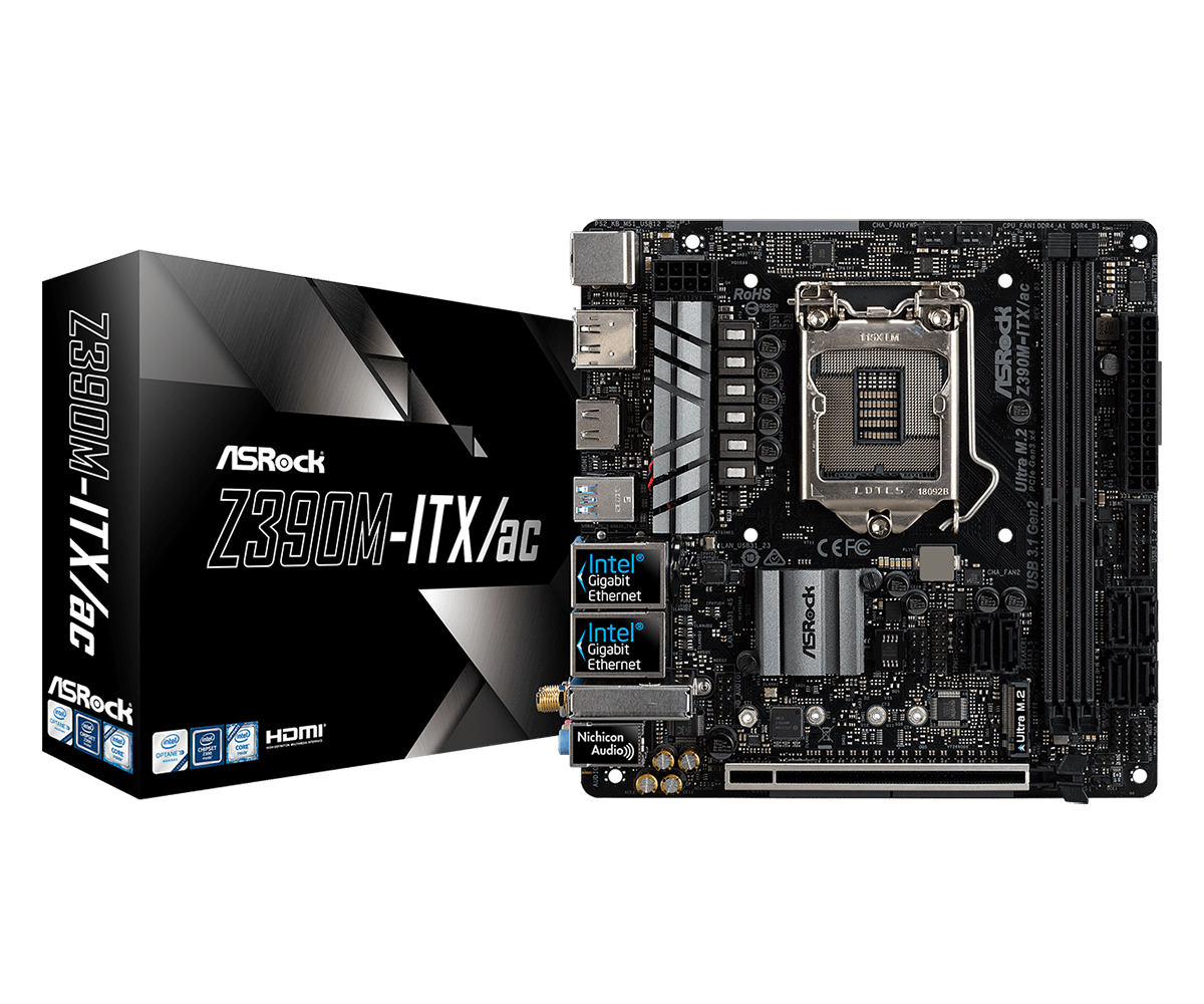 Placa de baza ASRock Z390M-ITX/AC Socket 1151 v2