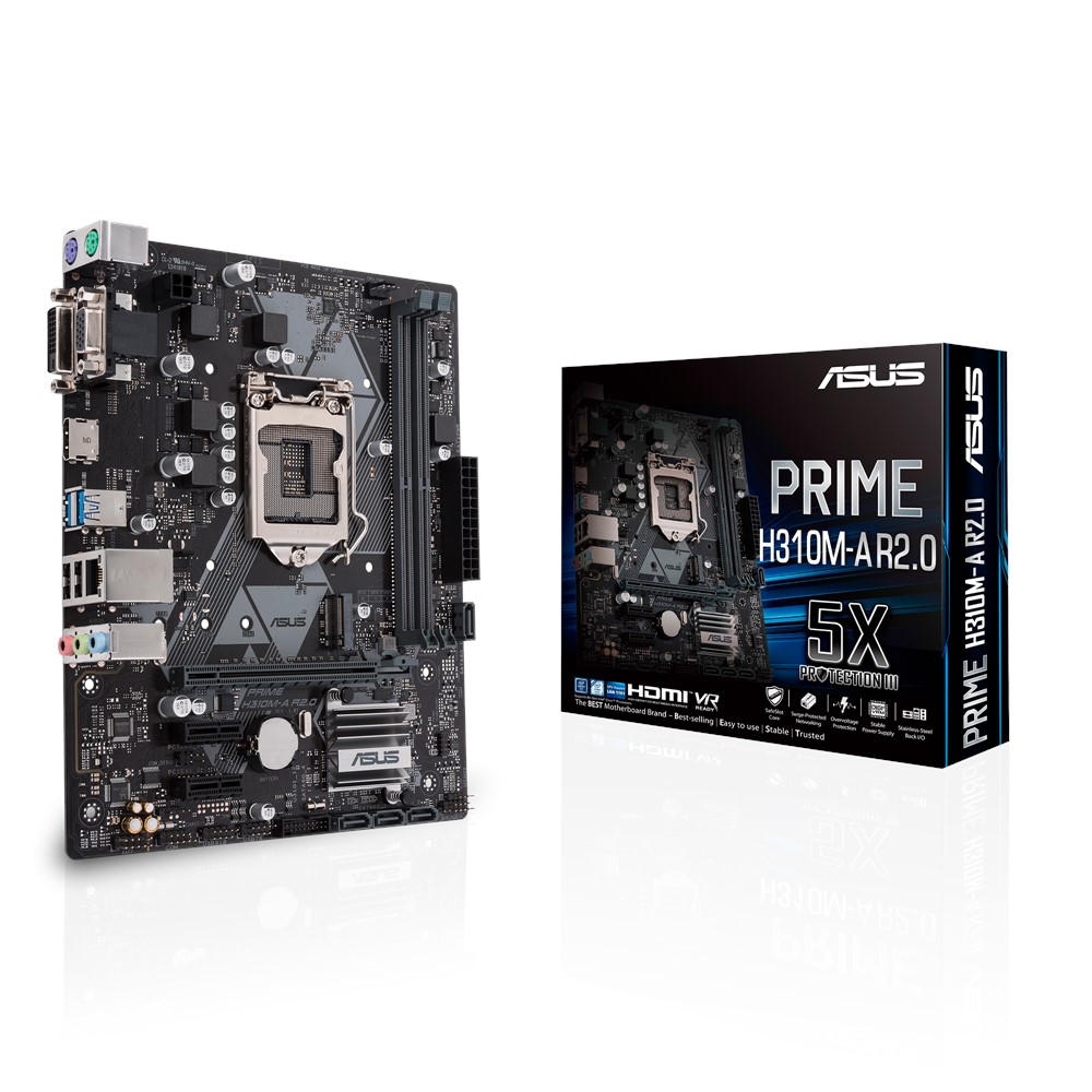 Placa de baza ASUS PRIME H310M-A R2.0 Socket 1151 v2