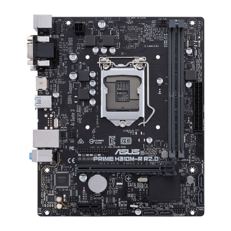 Placa de baza ASUS PRIME H310M-R R2.0 Socket 1151 v2