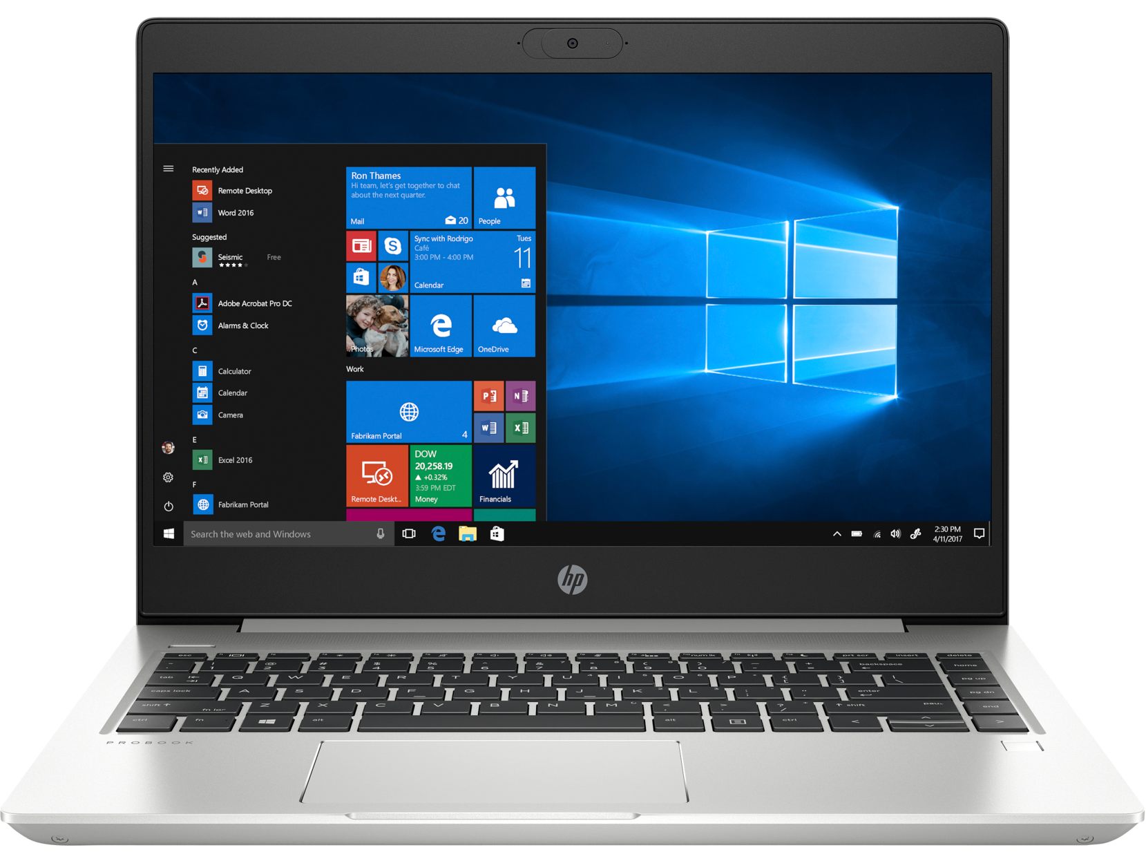 Notebook HP ProBook 440 G7 14 Full HD Intel Core i7-10510U RAM 8GB HDD 1TB + SSD 256GB Windows 10 Pro Argintiu