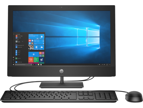 Sistem All-In-One HP ProOne 400 G5 20 HD+ Intel Core i3-9100T RAM 8GB HDD 1TB Windows 10 Pro Negru