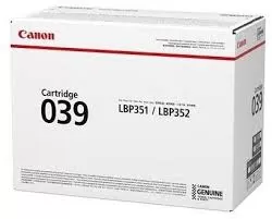 Cartus Toner Canon CRG-039  Black  11000 pagini