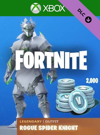 Fortnite Legendary Rogue Spider Knight Outfit + 2000 V-Bucks - Xbox One