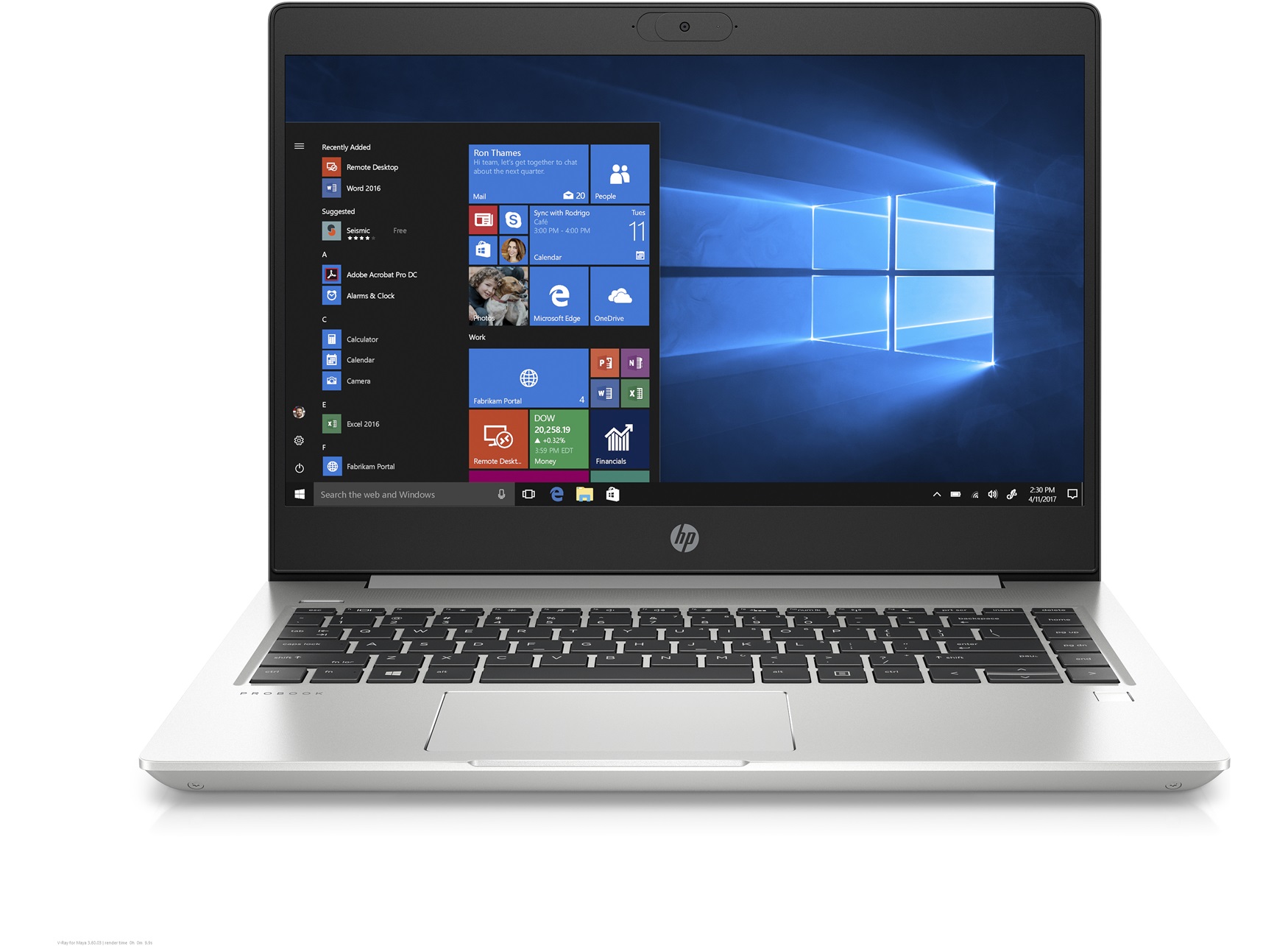 Notebook HP ProBook 455 G7 15.6 Full HD AMD Ryzen 7 4700U RAM 16GB SSD 512GB Windows 10 Pro Argintiu