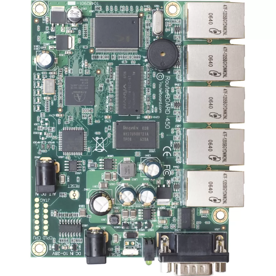 Router Mikrotik RB450 5x10/1000 Ethernet (PoE)