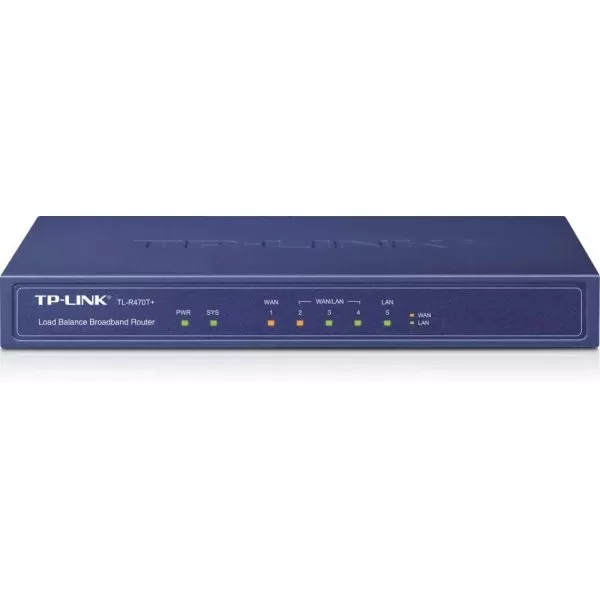 Router Tp-Link TL-R470T+ v4.0 WAN: 1xEthernet fara WiFi
