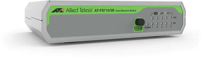 Switch Allied Telesis FS710/5E  fara management  fara PoE  5x100Mbps RJ45