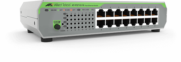 Switch Allied Telesis FS710/16 fara management fara PoE 16x100Mbps RJ45