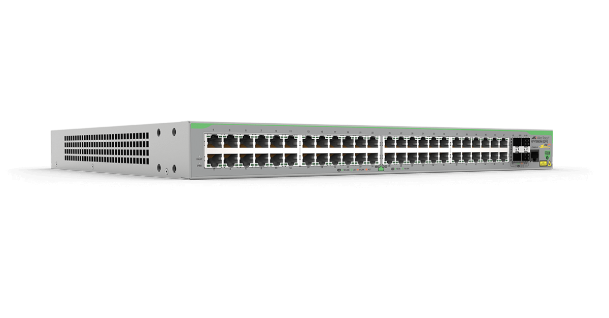 Switch Allied Telesis FS980M/52PS cu management cu PoE 48x100Mbps RJ45 4xSFP+