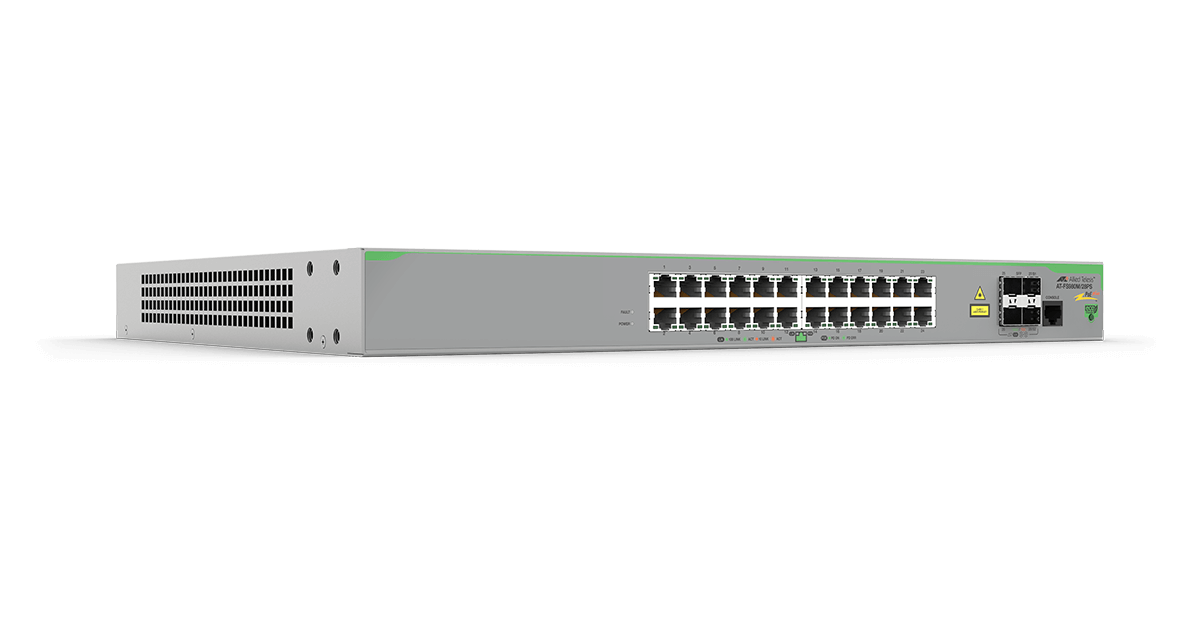 Switch Allied Telesis FS980M/28PS cu management cu PoE 24x100Mbps RJ45 4xSFP