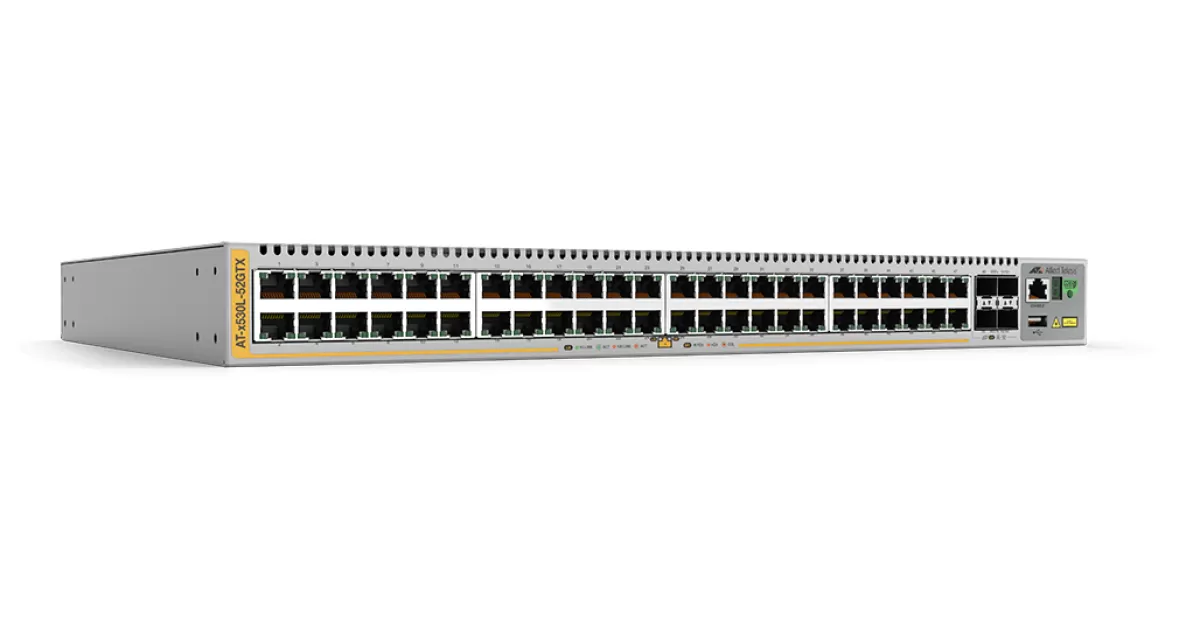 Switch Allied Telesis X530L-52GTX cu management fara PoE 48x1000Mbps RJ45 4xSFP+