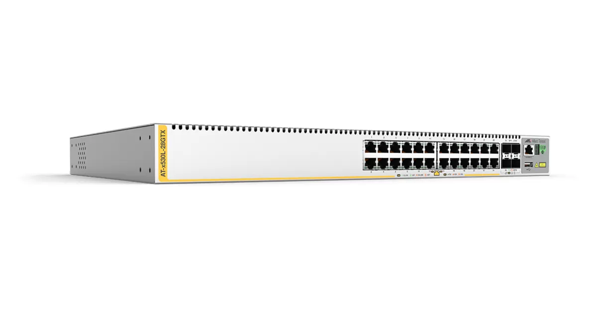 Switch Allied Telessi X530L-28GTX cu management fara PoE 24x1000Mbps RJ45 4xSFP+