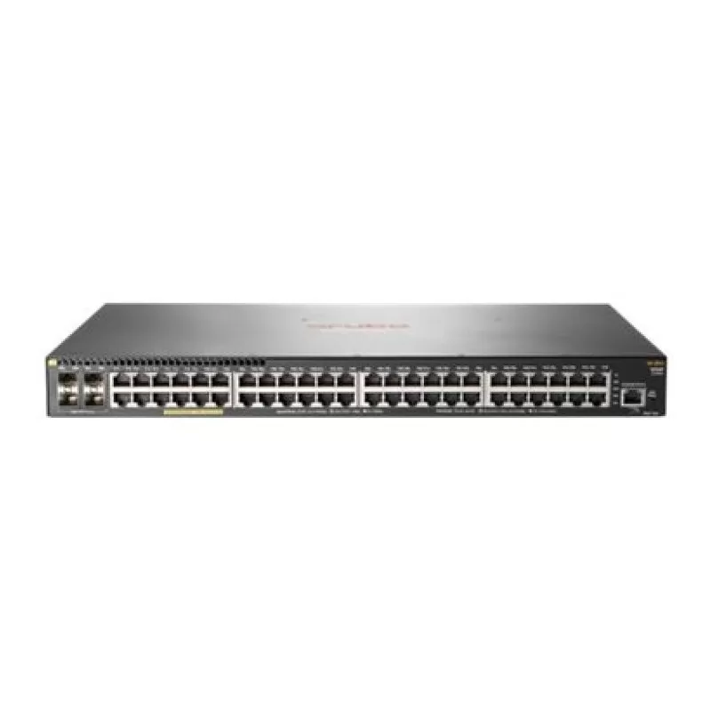 Switch HP Aruba 2930F cu management cu PoE 48x1000Mbps RJ45 + 4xSFP