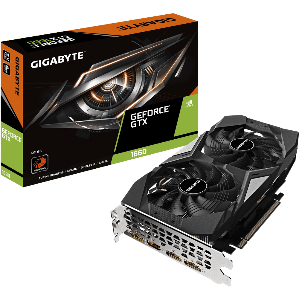 Placa Video Gigabyte GeForce GTX 1660 D5 6GB GDDR5 192 biti