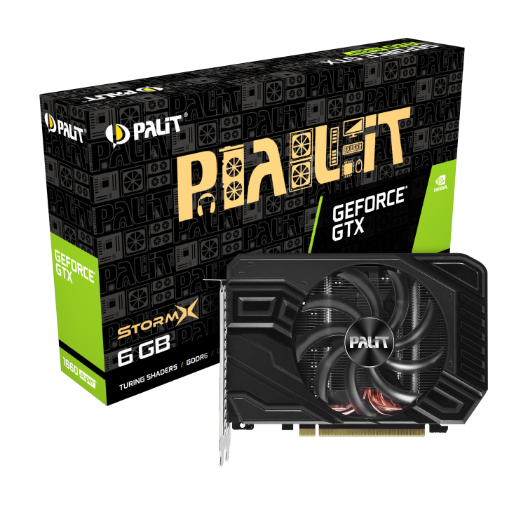 Placa Video Palit GeForce GTX 1660 SUPER StormX 6GB GDDR6 192 biti