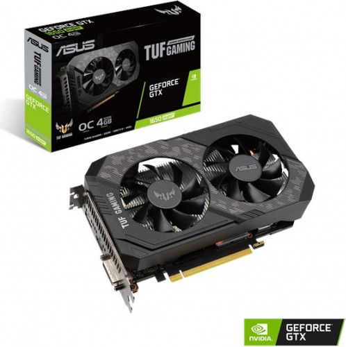 Placa Video ASUS TUF Gaming GeForce GTX 1650 SUPER OC 4GB GDDR6 128 biti