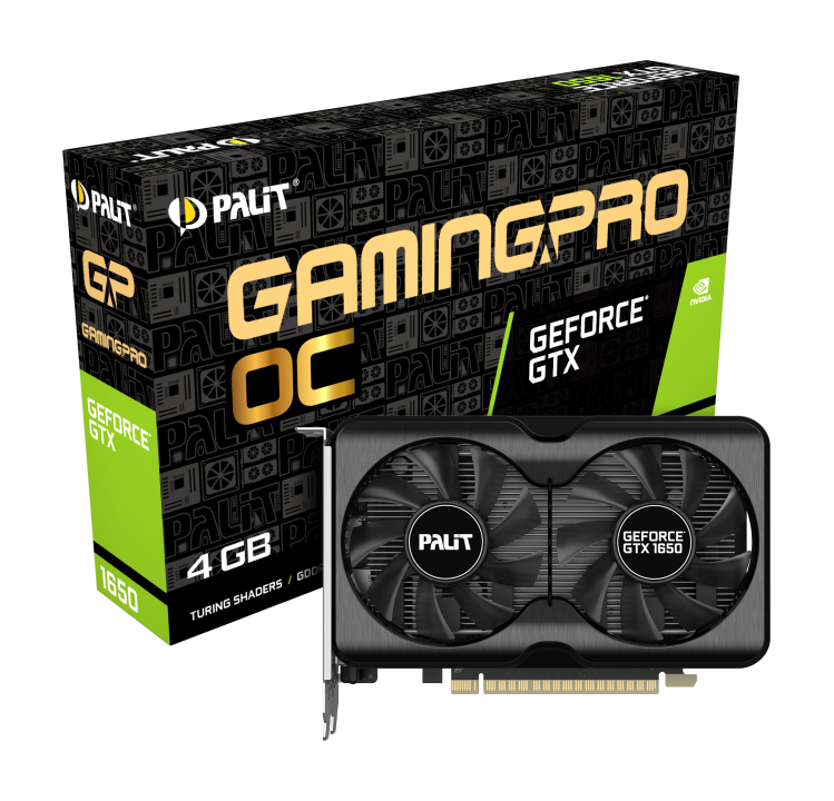 Placa Video Palit GeForce GTX 1650 GP OC 4GB GDDR6 128 biti