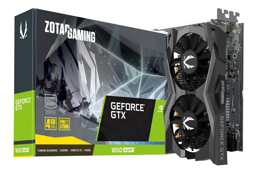 Placa Video Zotac GAMING GeForce GTX 1650 SUPER Twin Fan 4GB GDDR6 128 biti