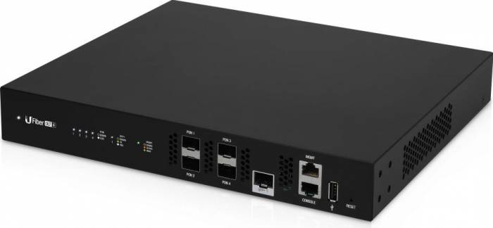 Switch Ubiquiti UF-OLT-4 cu management 4xPON 1xSFP+