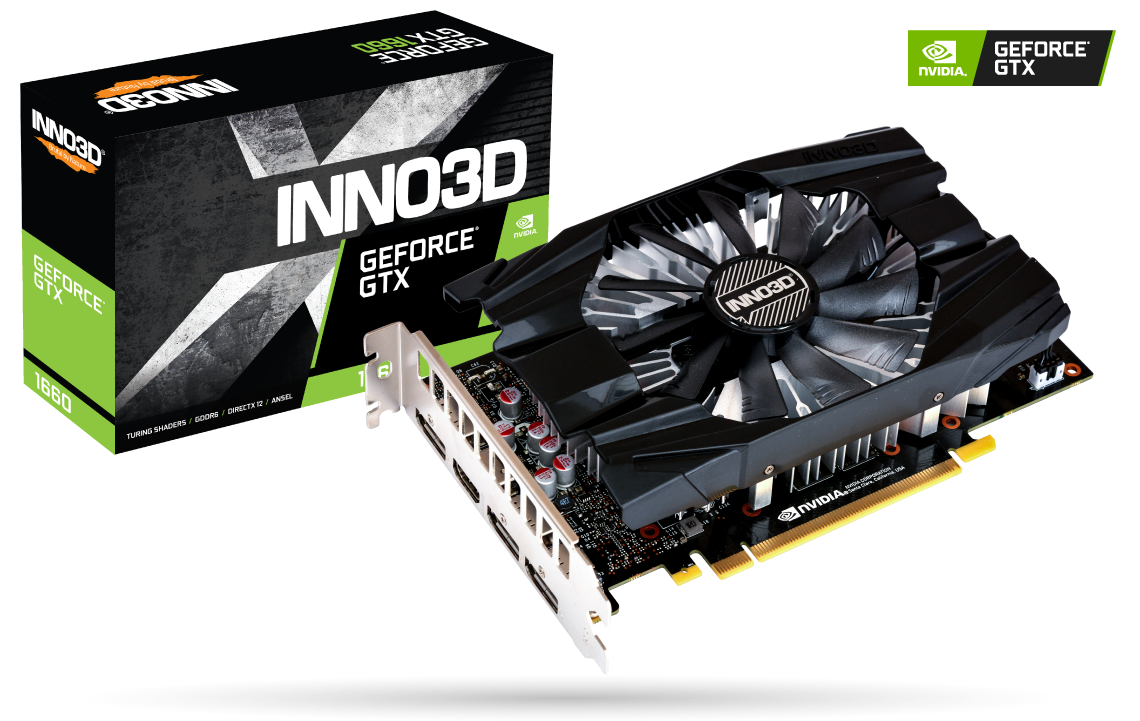 Placa Video Inno3D GeForce GTX 1660 COMPACT 6GB GDDR5 192 biti