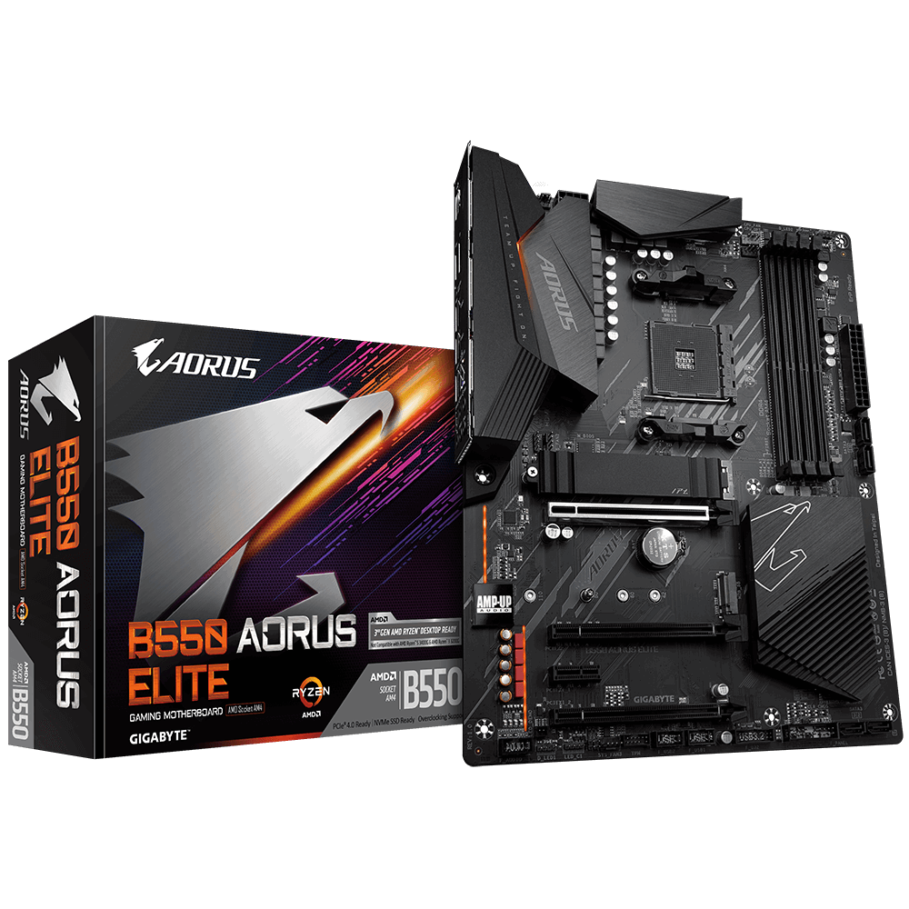 Placa de baza Gigabyte B550 AORUS ELITE Socket AM4