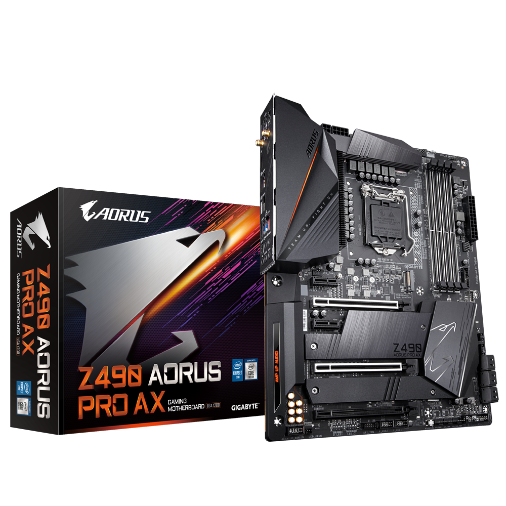 Placa de baza Gigabyte Z490 AORUS PRO AX Socket 1200