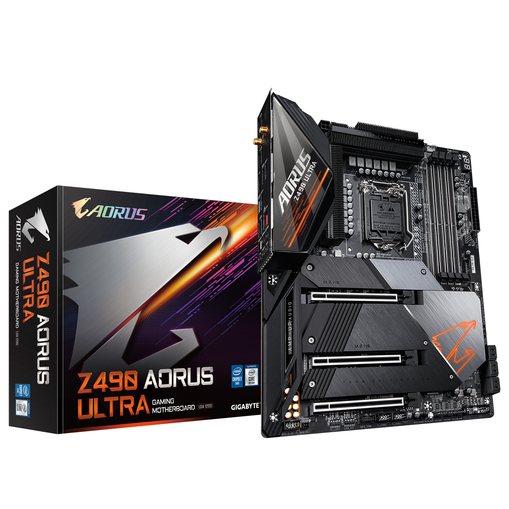 Placa de baza Gigabyte Z490 AORUS ULTRA Socket 1200