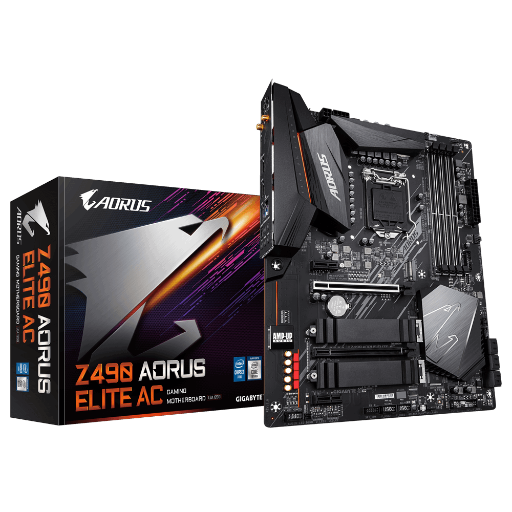 Placa de baza Gigabyte Z490 AORUS ELITE AC Socket 1200