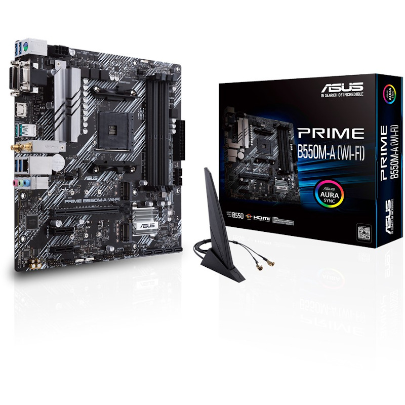 Placa de baza ASUS PRIME B550M-A (WI-FI) Socket AM4