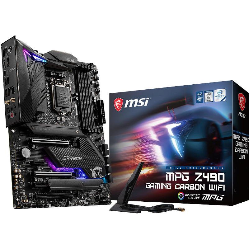 Placa de baza MSI MPG Z490 GAMING CARBON WIFI Socket 1200