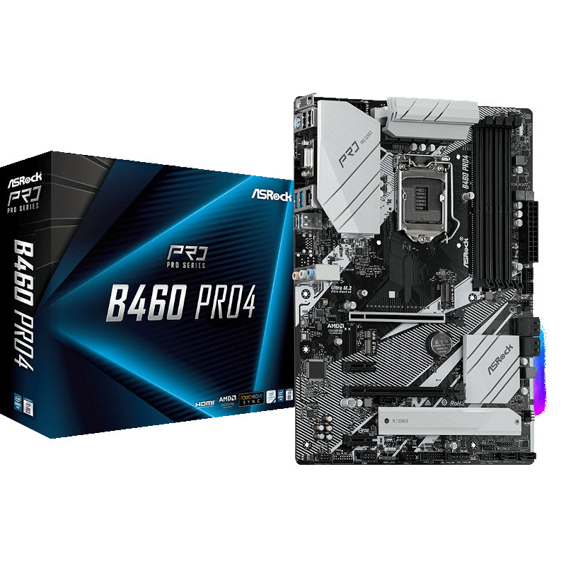 Placa de baza ASRock B460 Pro4 Socket 1200