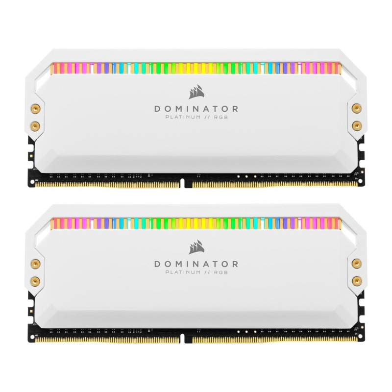 Memorie Desktop Corsair Dominator Platinum RGB White 16GB(2 x 8GB) DDR4 3600MHz CL18
