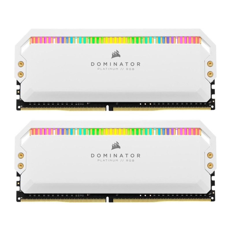 Memorie Desktop Corsair Dominator Platinium RGB White 16GB(2 x 8GB) DDR4 3200MHz CL16