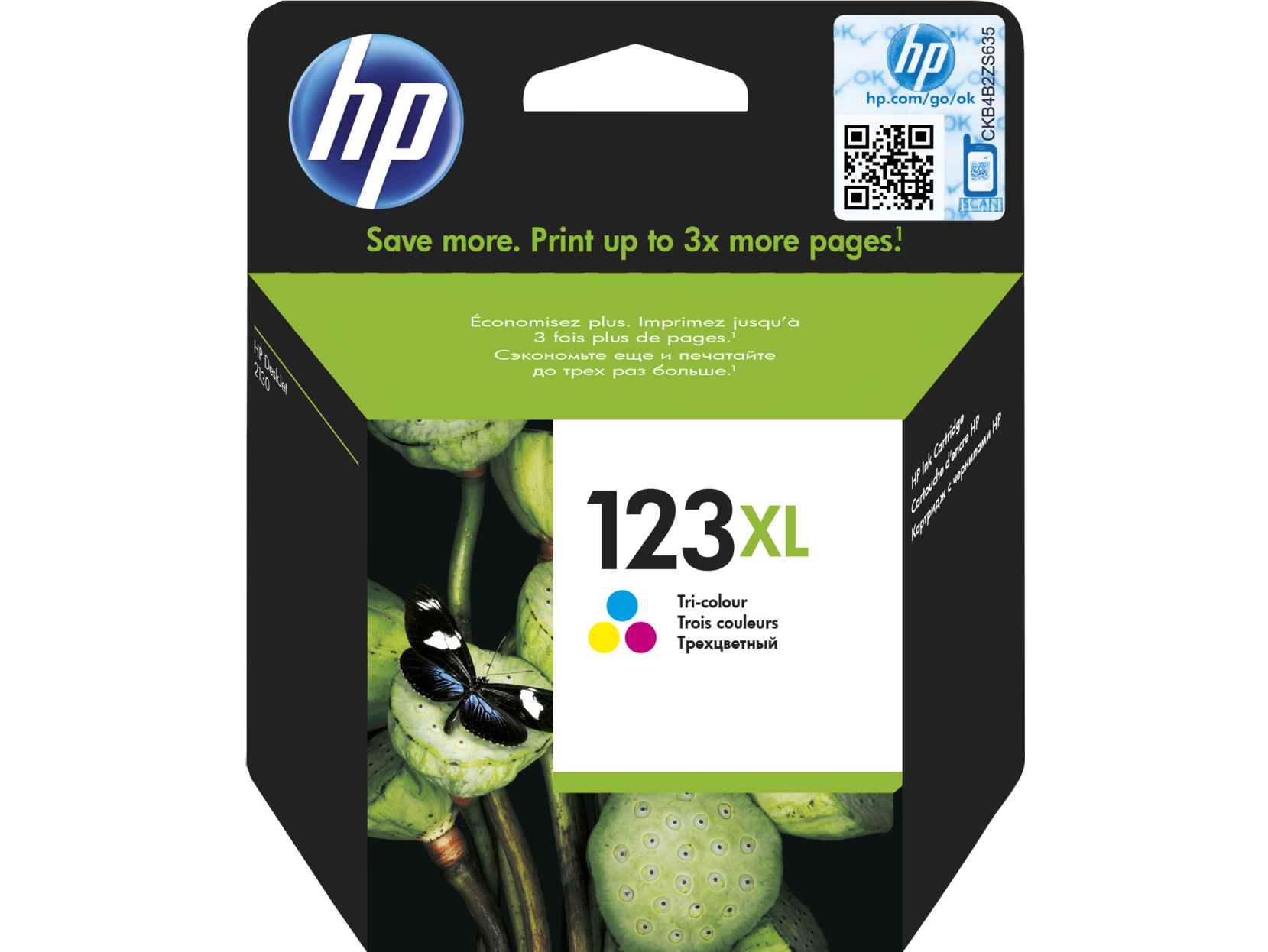 Cartus Inkjet HP 123XL Cyan Yelow Magenta