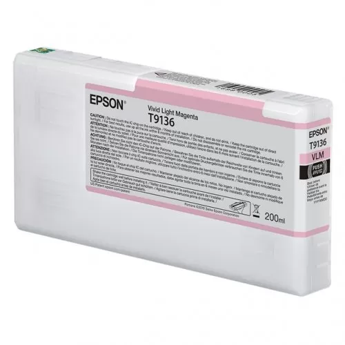 Cartus Inkjet Epson T9136  200ml  Light Magenta