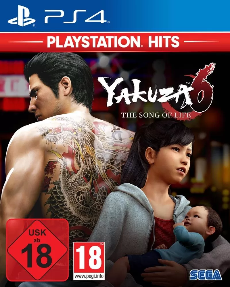 Yakuza 6 The Song of Life PlayStation Hits - PS4