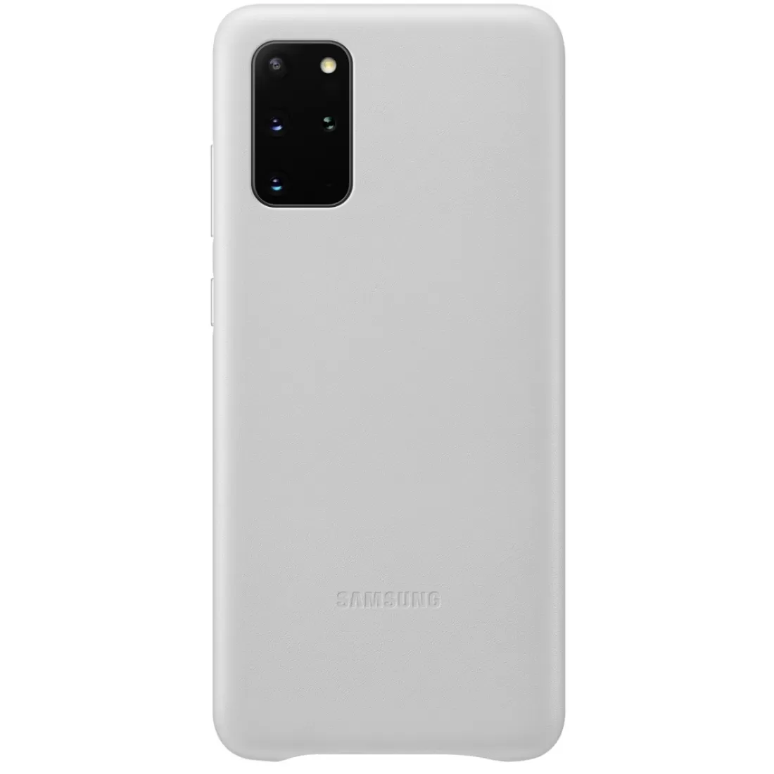 Capac protectie spate Samsung Leather Cover pentru Galaxy S20 Plus Light Grey