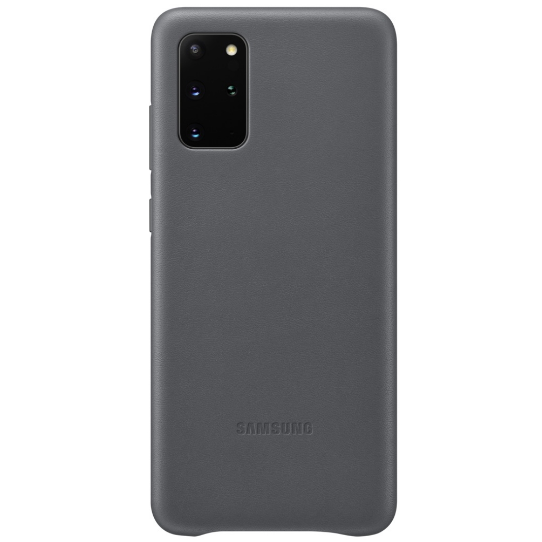 Capac protectie spate Samsung Leather Cover pentru Galaxy S20 Plus Grey