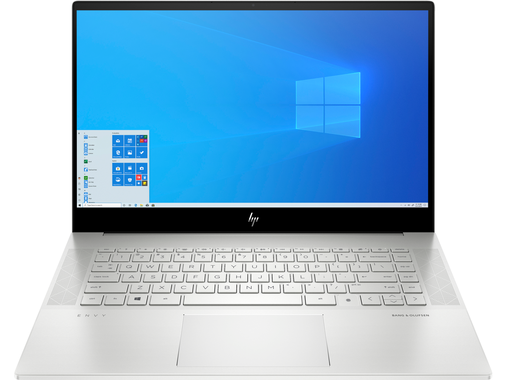 Notebook HP Envy 15-ep0011nq 15.6 Full HD Intel Core i7-10750H GTX 1650 Ti-4GB RAM 32GB SSD 1TB Windows 10 Pro Argintiu