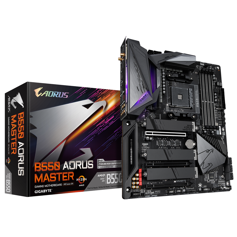 Placa de baza Gigabyte B550 AORUS MASTER Socket AM4