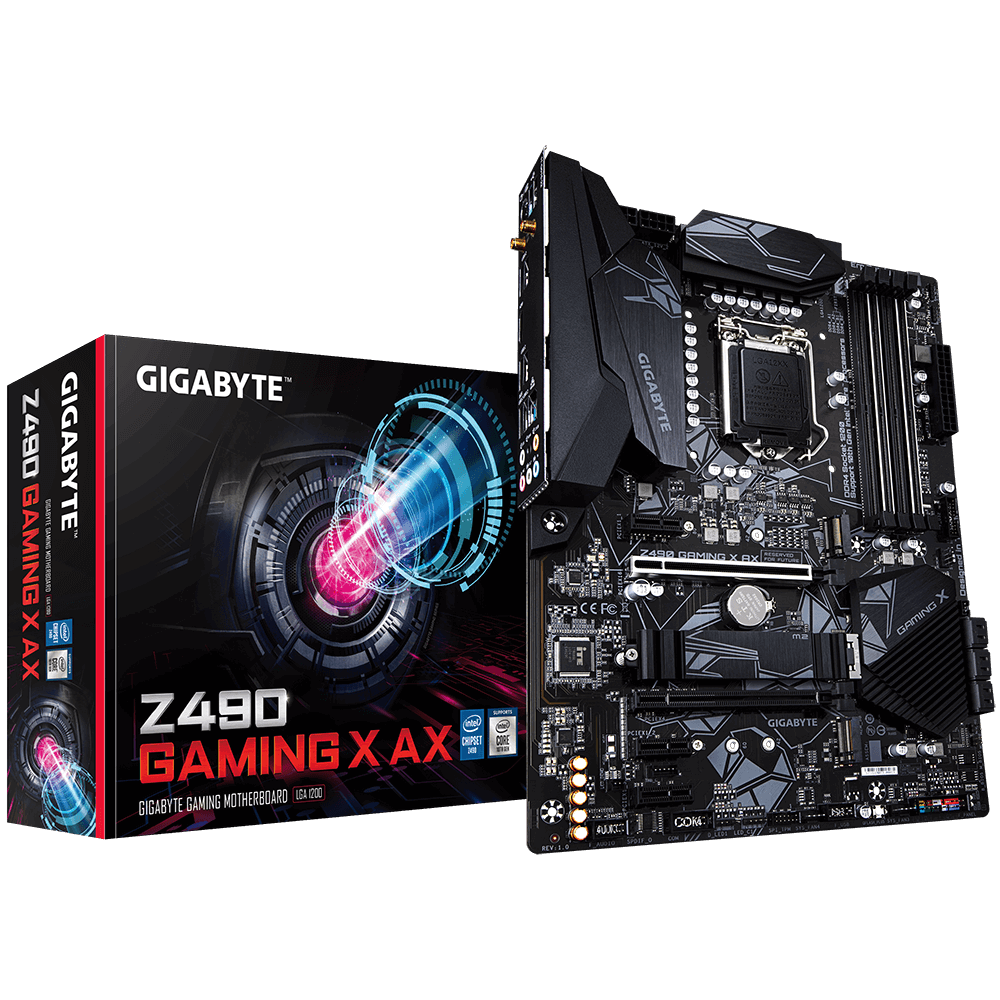 Placa de baza Gigabyte Z490 GAMING X AX Socket 1200