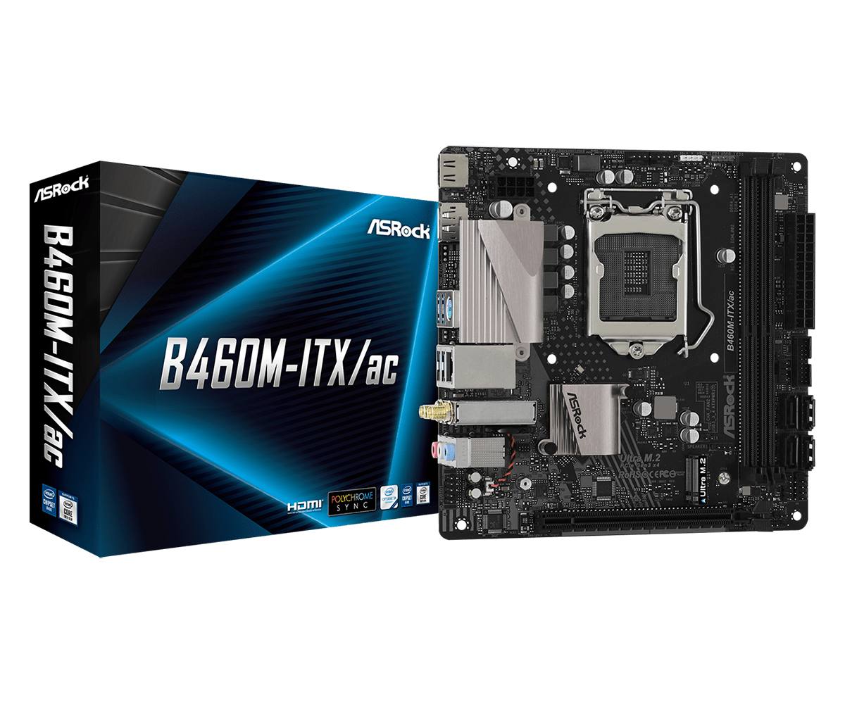 Placa de baza ASRock B460M-ITX/AC Socket 1200